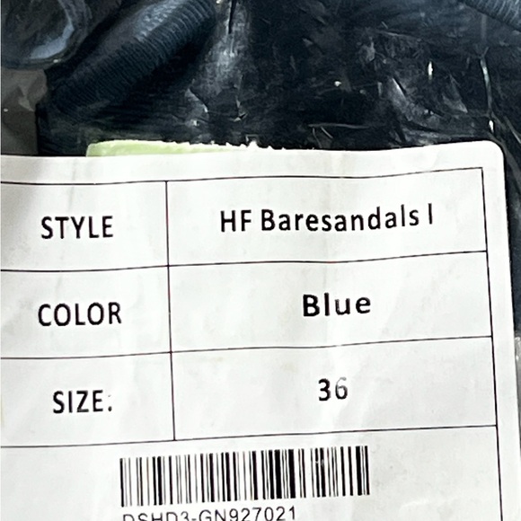 HF Baresandals I Ergonomic Lightweight Barefoot Sandals blue women’s size 6 - Picture 11 of 14
